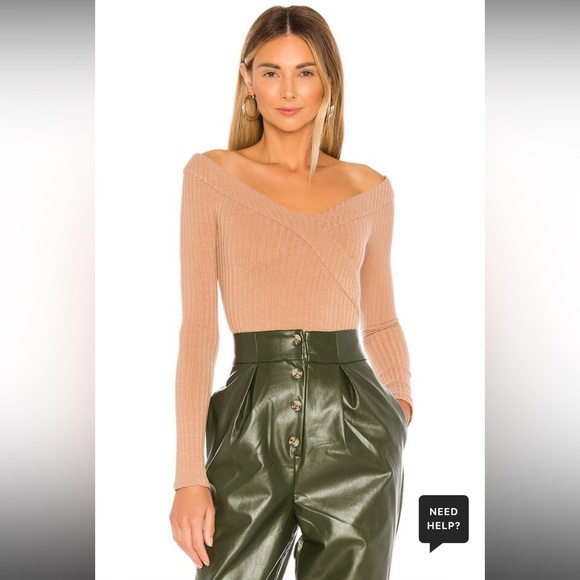 Lovers and Friends Theodore Bodysuit in Neutral, Medium - Picture 1 of 4